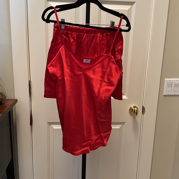 FISHERS FINERY Women's 100% Mulberry Silk Cami and Boxer Pajama Set - Picture 5 of 17